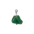 GREEN AVENTURINE CLIP ON SILVER
